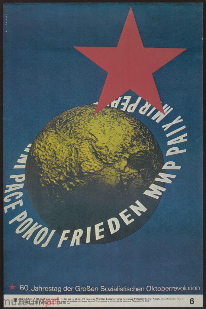 wizerunek  „Pokój” – plakat propagandowy
